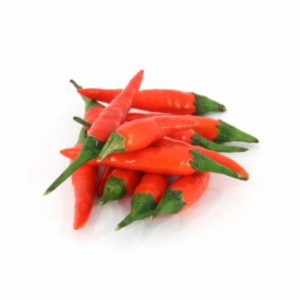 Bird eye chilli red