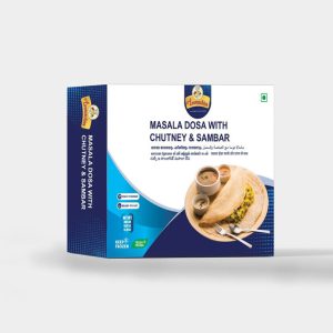 Ammachies Masala Dosa with Chutney and Sambar